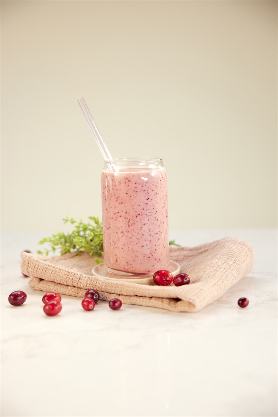 Cranberry smoothie
